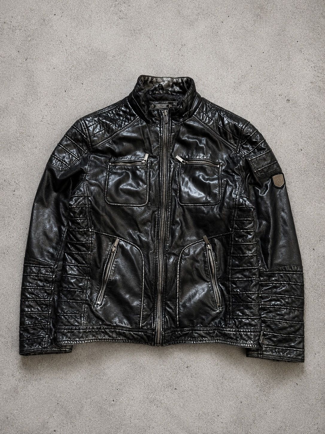 Japanese Brand Vintage Avantgarde Archive Tom Tompson Biker Jacket Size US XL / EU 56 / 4 - 1 Thumbnail