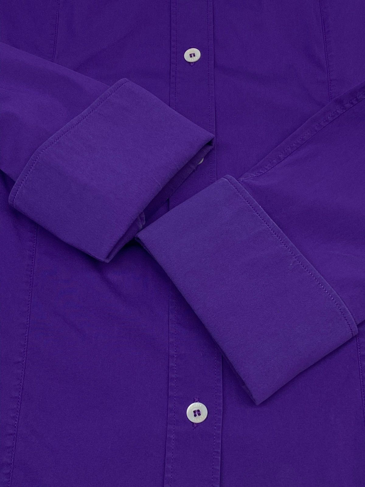 Gucci × Vintage Vintage Gucci Women’s purple Button Up Shirt Size 46 Size L / US 10 / IT 46 - 19 Thumbnail