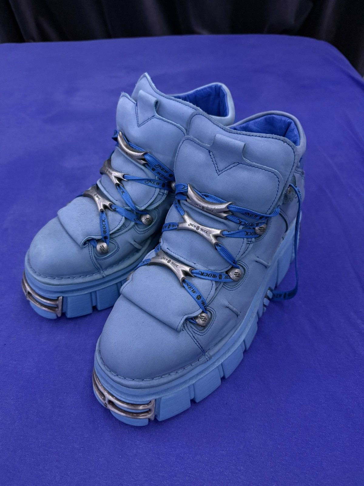New Rock × Streetwear Vintage New Rock Sneakers Shoes Opium Y2K