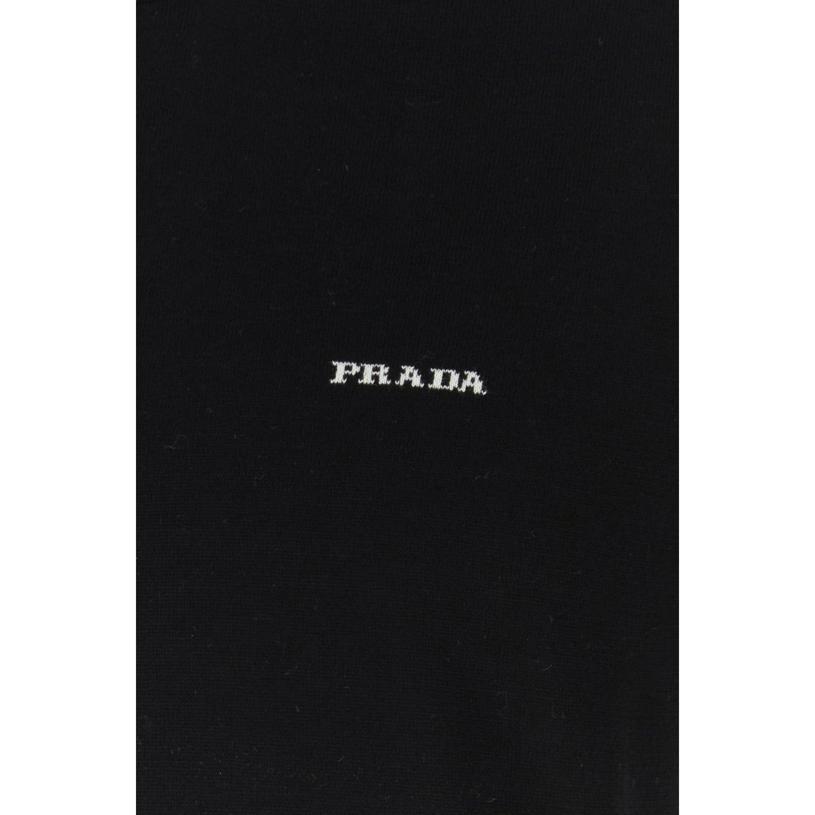 Prada PRADA Black Cotton Sweater New & Authentic (Men's size:L;) Size US L / EU 52-54 / 3 - 3 Thumbnail