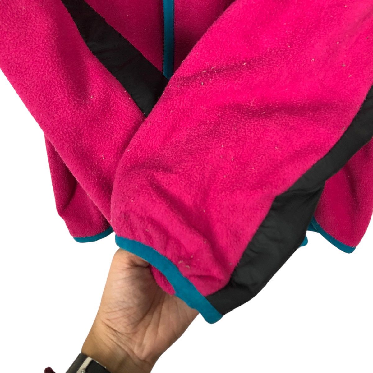 VINTAGE NIKE FLEECE JACKET RARE COLOUR STREETWEAR DESIGN