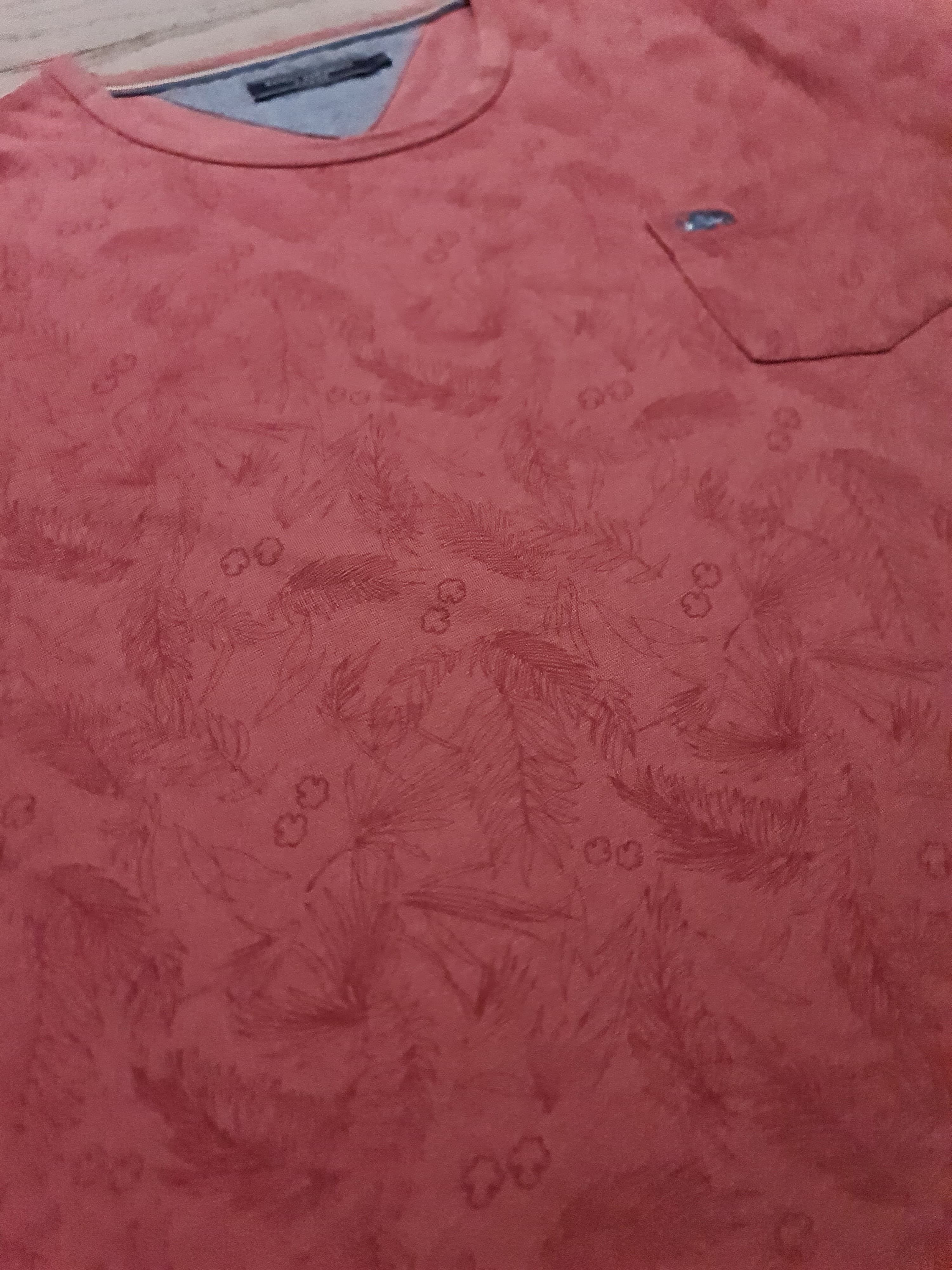 Kansai Yamamoto Rare Kansai Yamamoto Homme "feather print" tee Size US XL / EU 56 / 4 - 4 Thumbnail