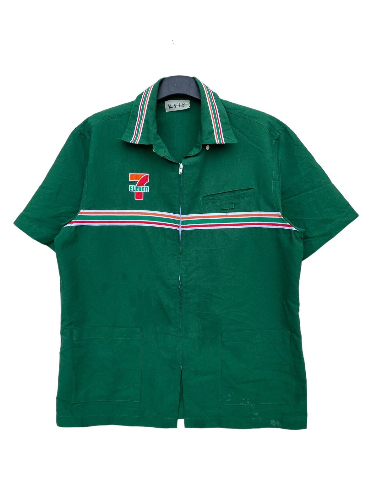 Japanese Brand Seven Eleven Worker shirt Size US M / EU 48-50 / 2 - 5 Thumbnail