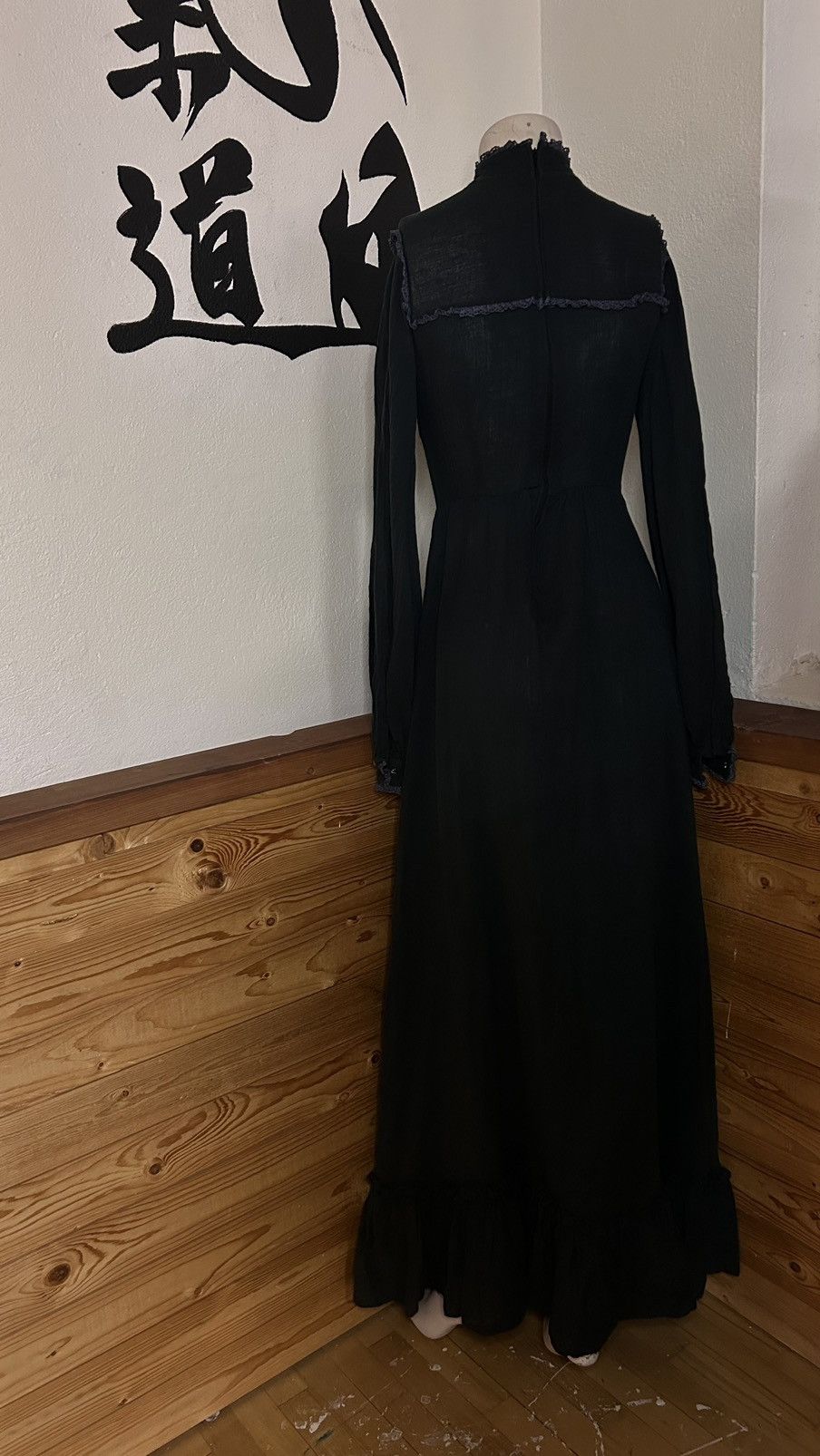 Other Gothic Maiden Antique Gown Dark Grey Size S / US 4 / IT 40 - 6 Thumbnail