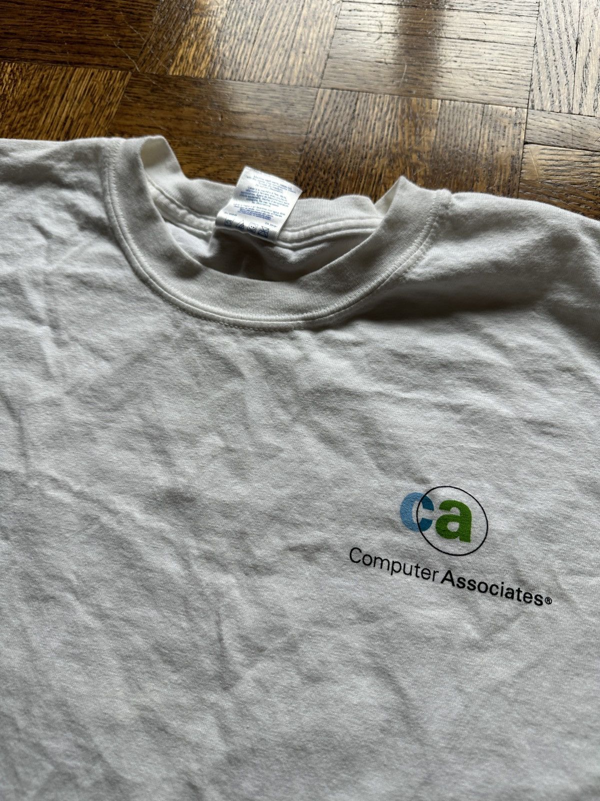 Japanese Brand Vintage Y2K Mainframer Computer Funny Graphic Tee Size US XL / EU 56 / 4 - 5 Thumbnail