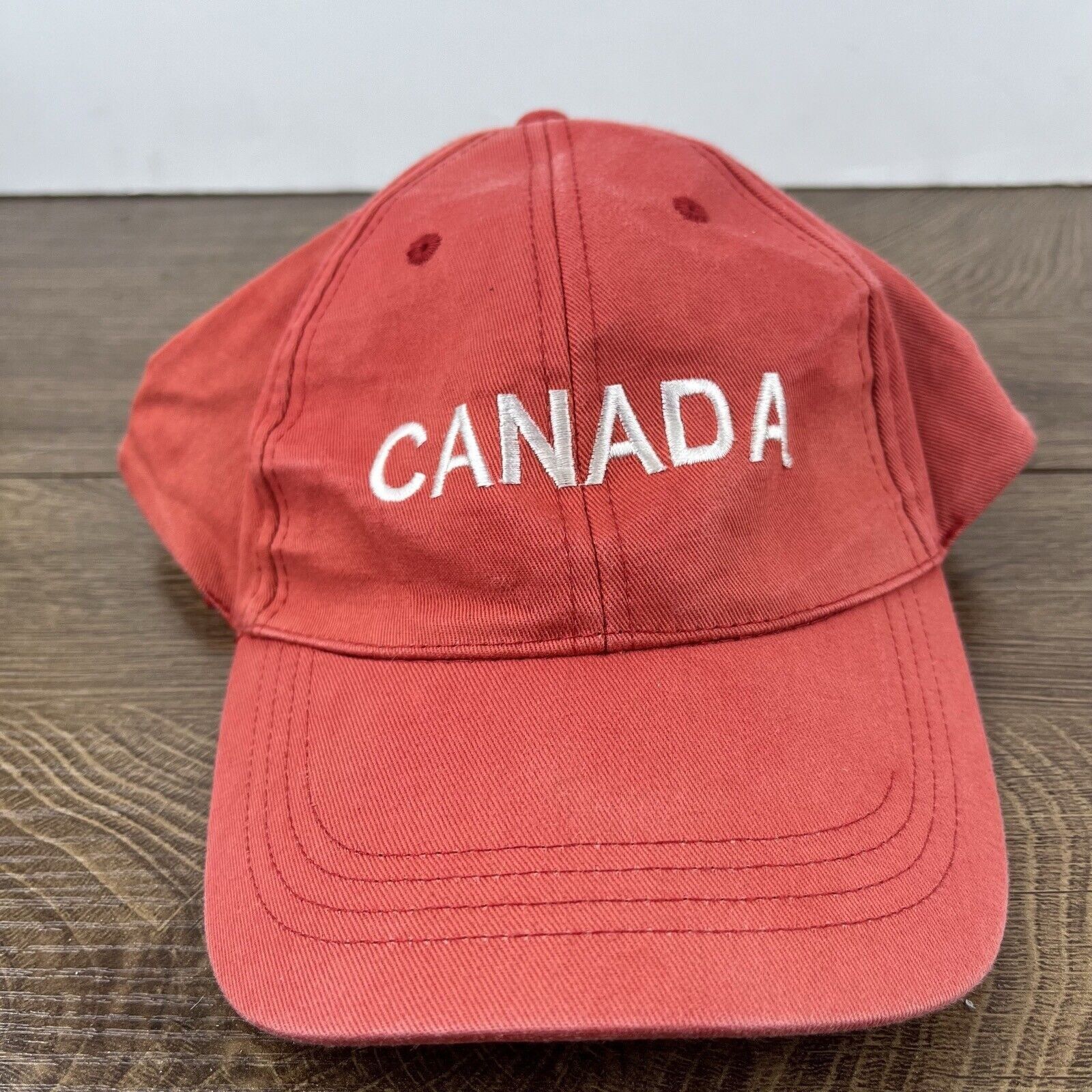 Other Canada Hat Canada Baseball Hat Red Adjustable Hat Red Adult Size ONE SIZE - 4 Thumbnail
