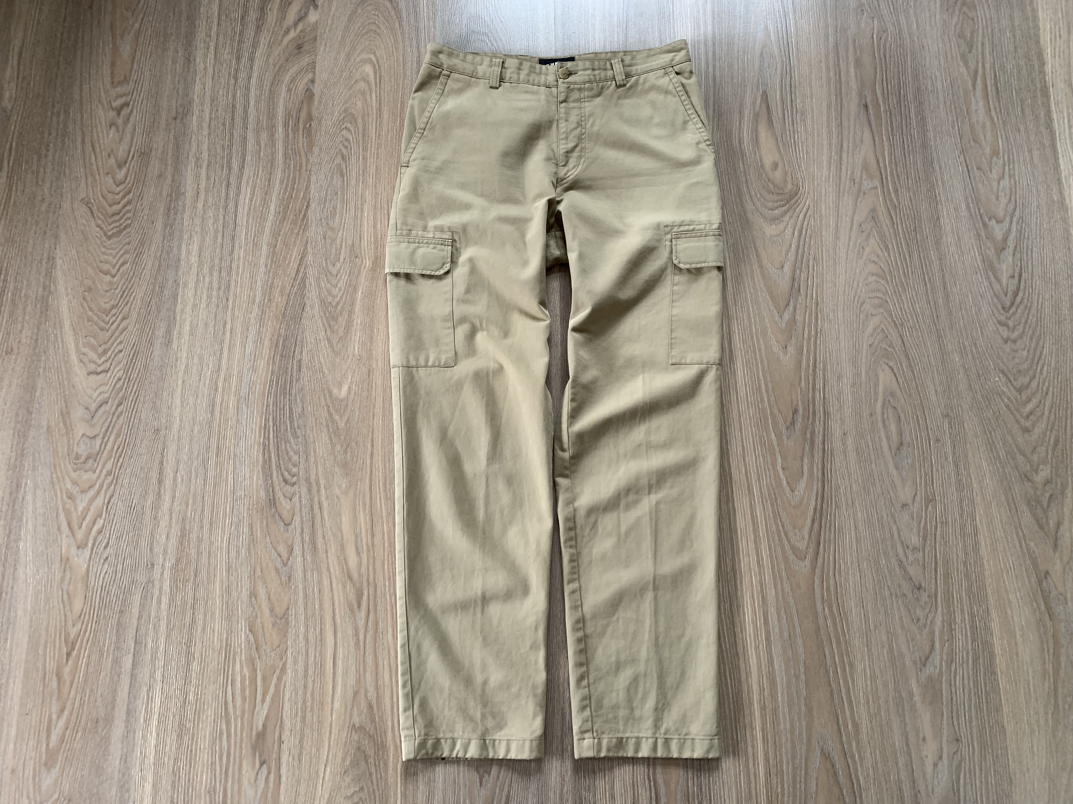 Camel × Vintage Vintage Camel Collection Casual Cargo Pants Size US 32 / EU 48 - 2 Thumbnail