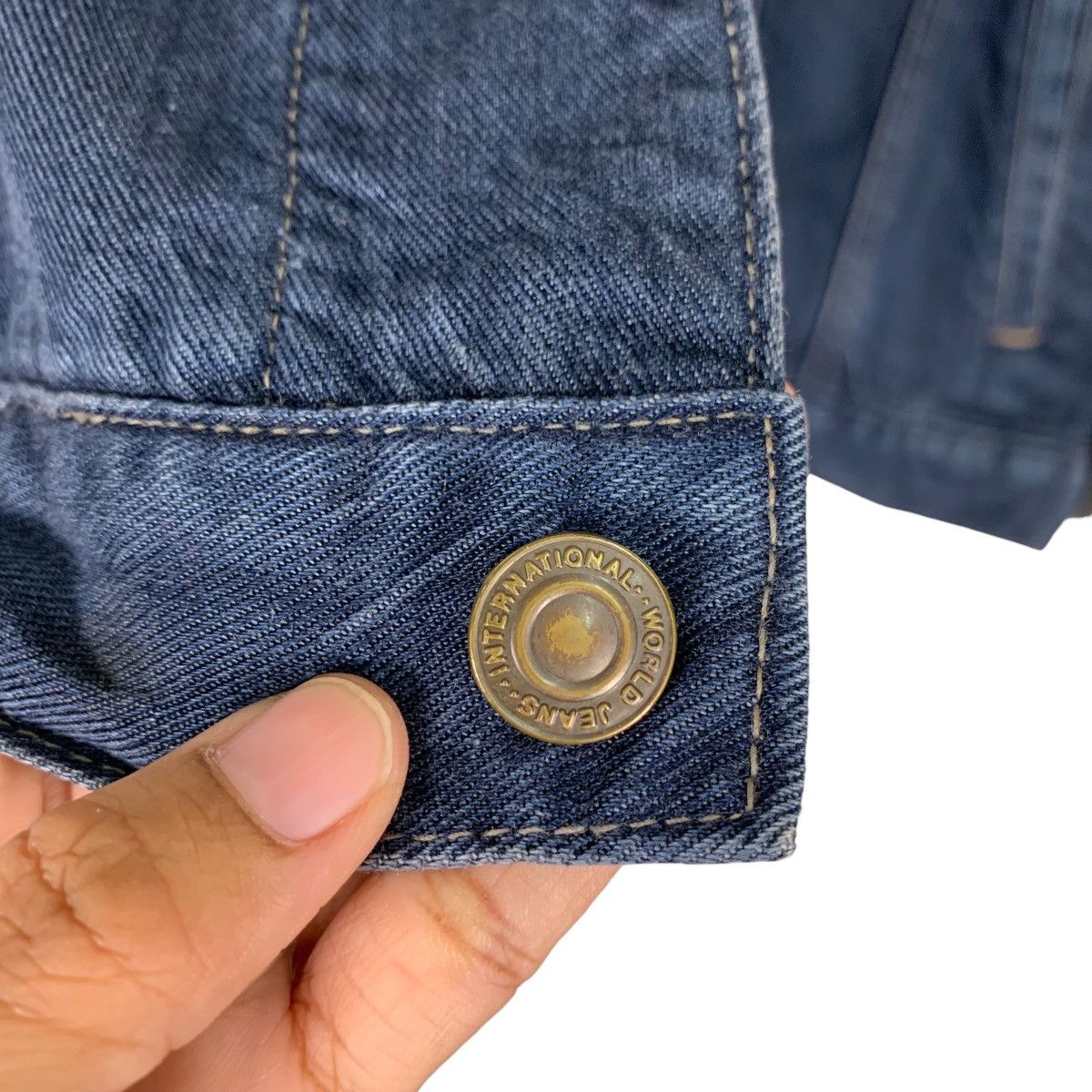Japanese Brand ELINDEN Denim Jacket #1133-C52 Size US M / EU 48-50 / 2 - 14 Thumbnail