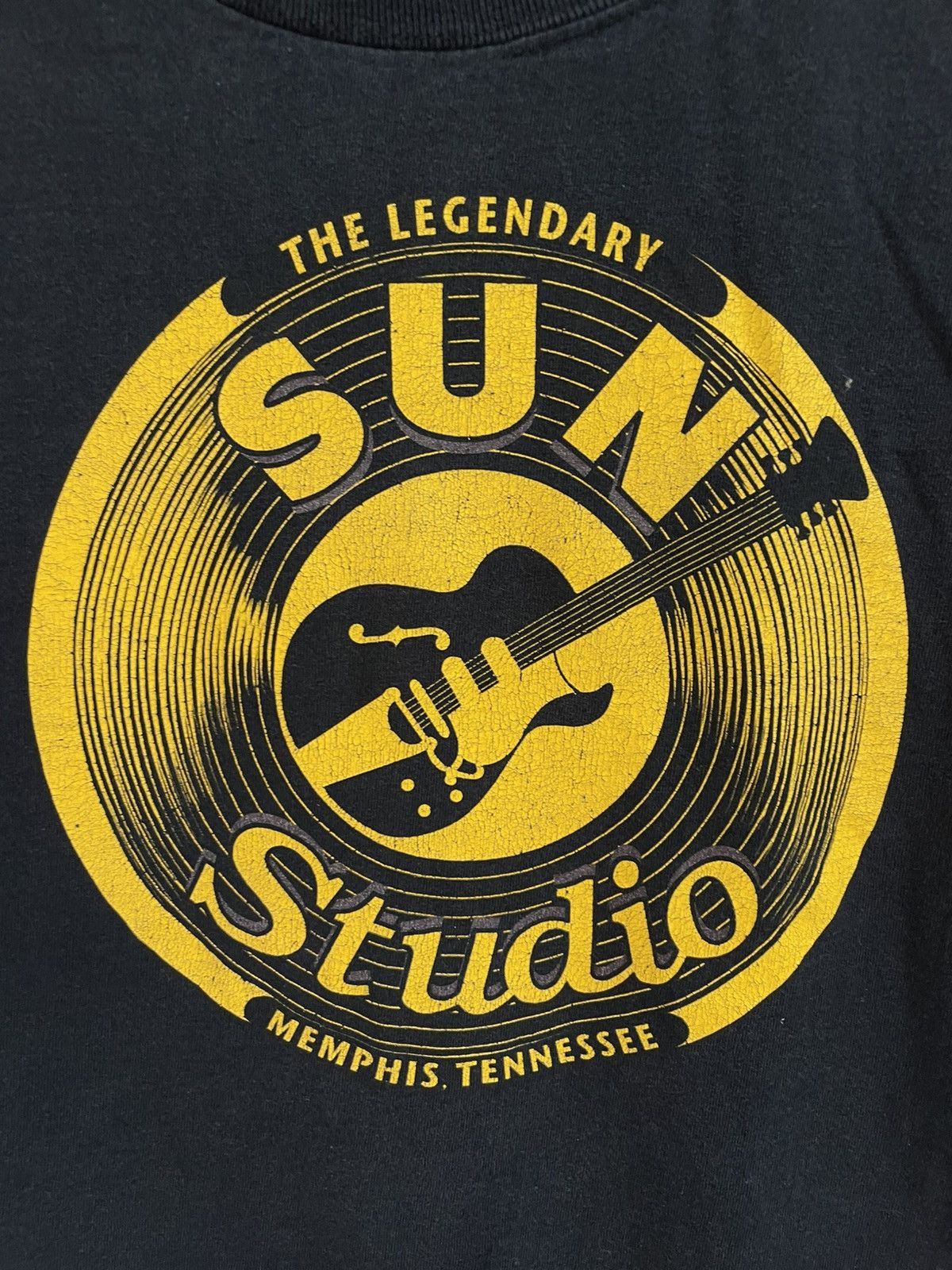 Vintage Vintage The Legendary SUN Studio t shirt Size US XL / EU 56 / 4 - 4 Thumbnail