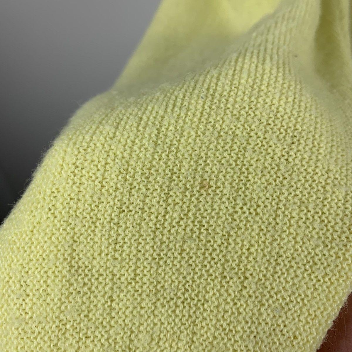 Lacoste Vintage Izod Lacoste Orlon Acrylic Sweater Size M Yellow Top Size US M / EU 48-50 / 2 - 5 Thumbnail