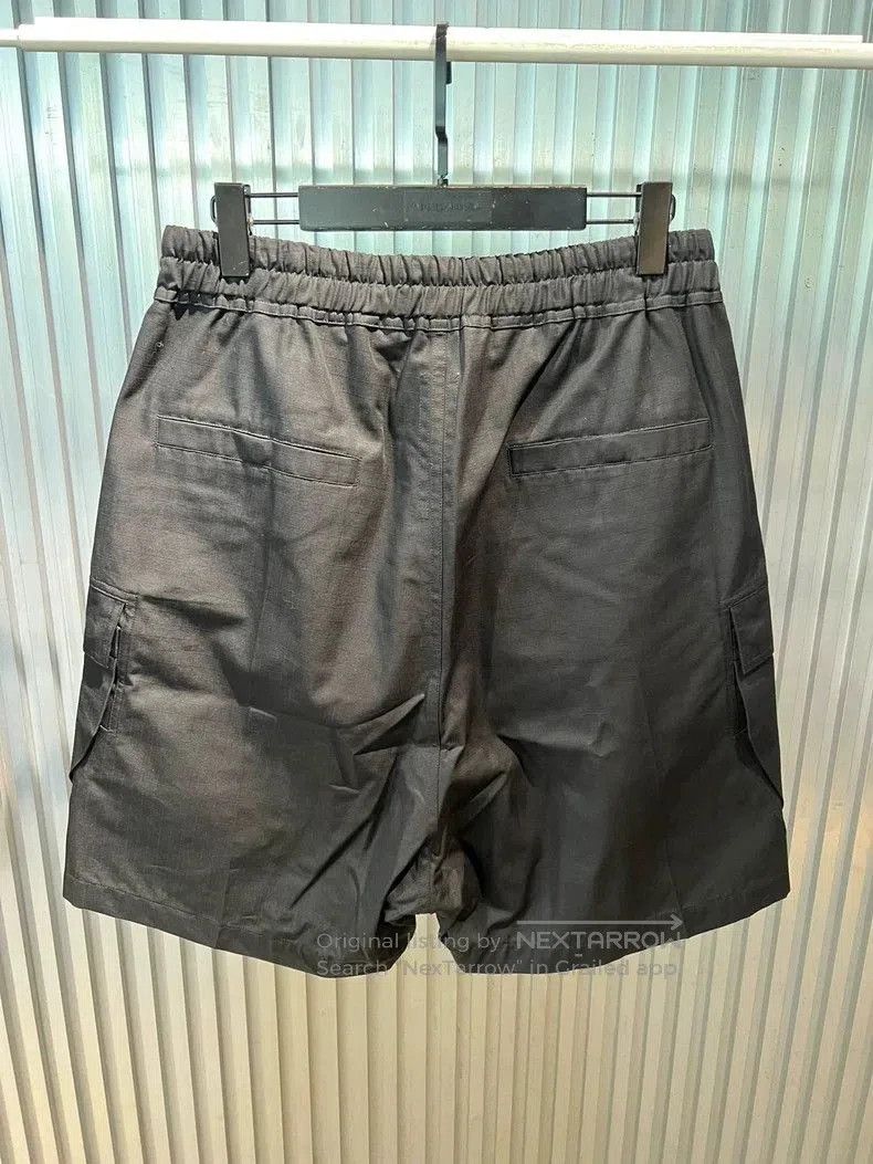 Rick Owens Rick Owens Men's Black Ripstop Pocket Shorts. Size US 44 / EU 60 - 7 Thumbnail