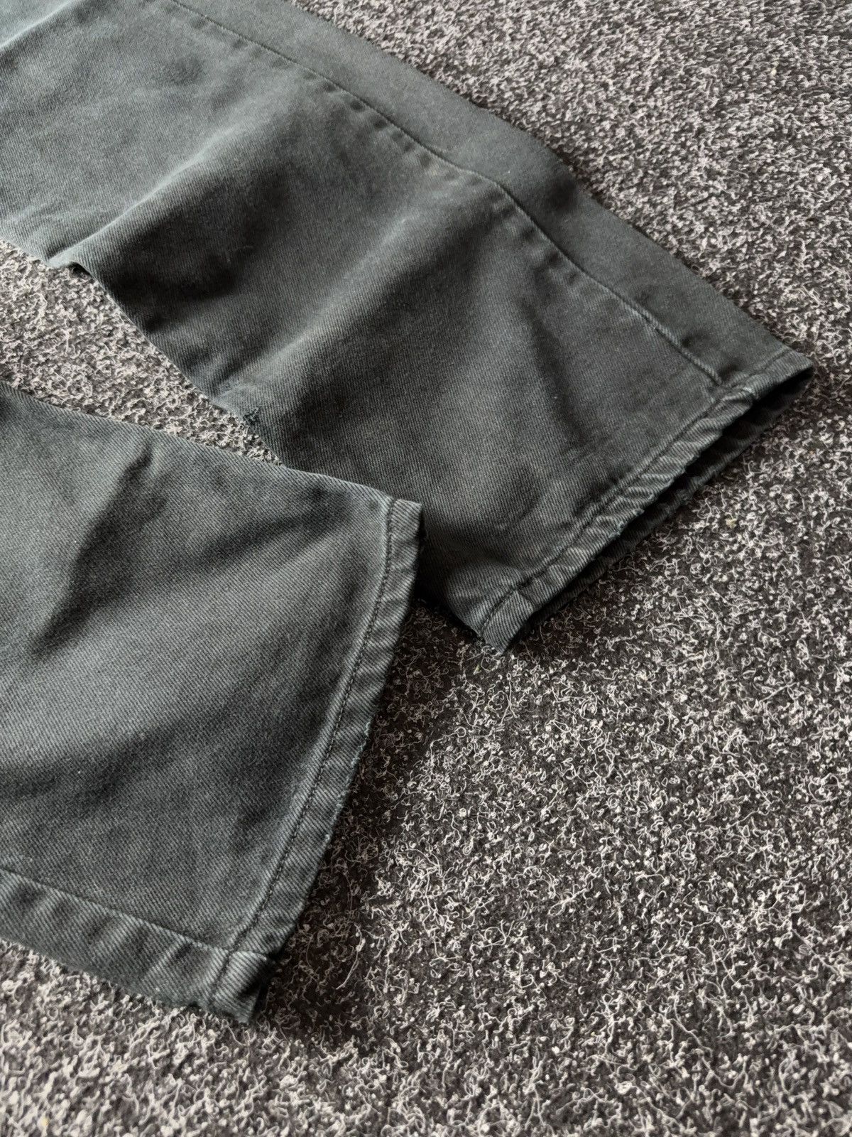 Levi's Vintage Clothing 90s Levis 751 USA Black Faded Distressed Denim Jeans Vintage Size US 33 - 4 Thumbnail