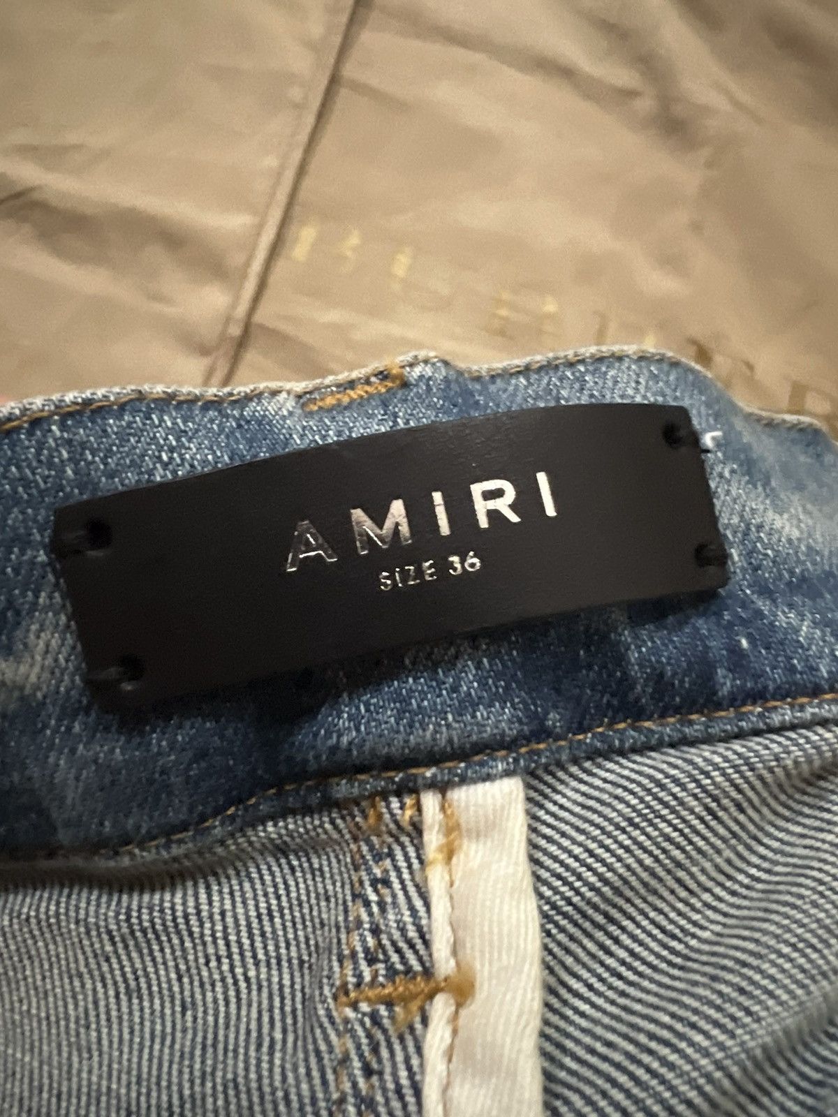 Amiri Amiri Amiri Velvet PJ MX2 Denim Jeans size 36 $2300 Size US 36 / EU 52 - 9 Thumbnail