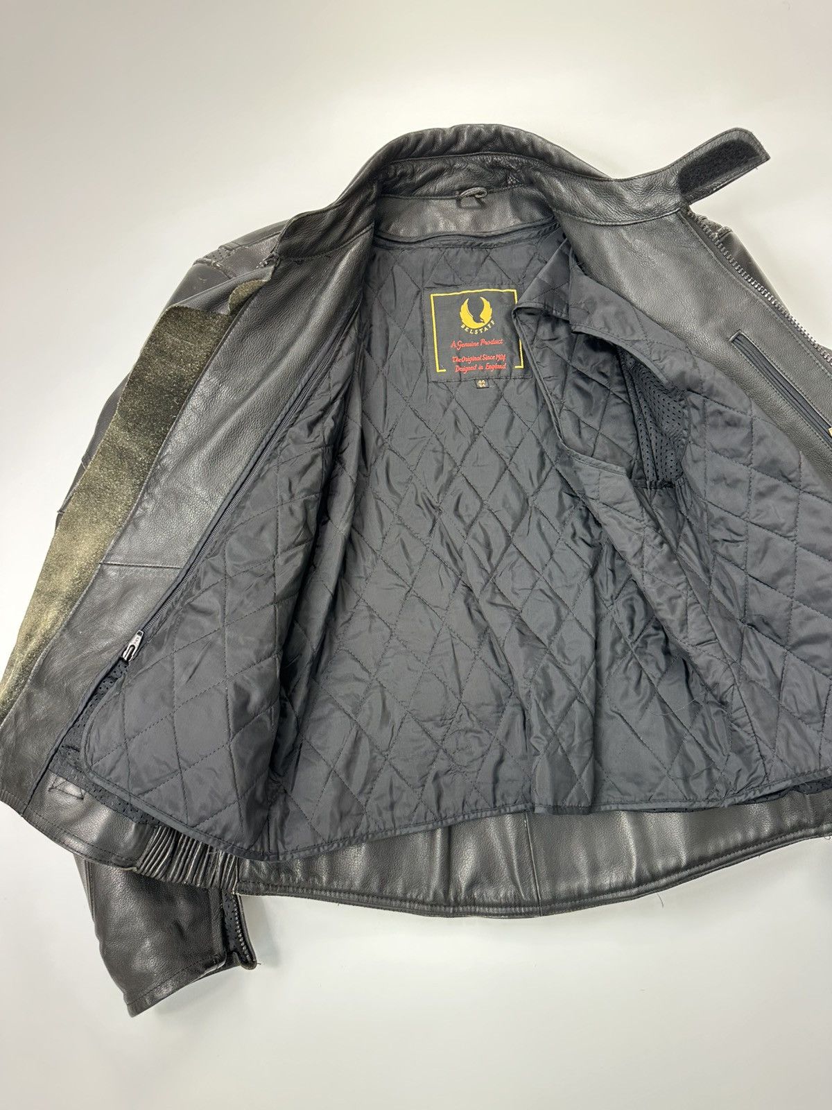 Belstaff Belstaff Motorcycle Black Leather Heavyweight Jacket Black Size US M / EU 48-50 / 2 - 13 Thumbnail