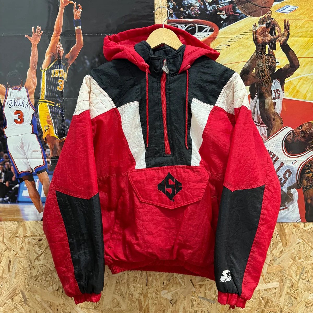 Starter Vintage NC State Wolfpack Starter Pullover Puffer Jacket Size US S / EU 44-46 / 1 - 2 Thumbnail