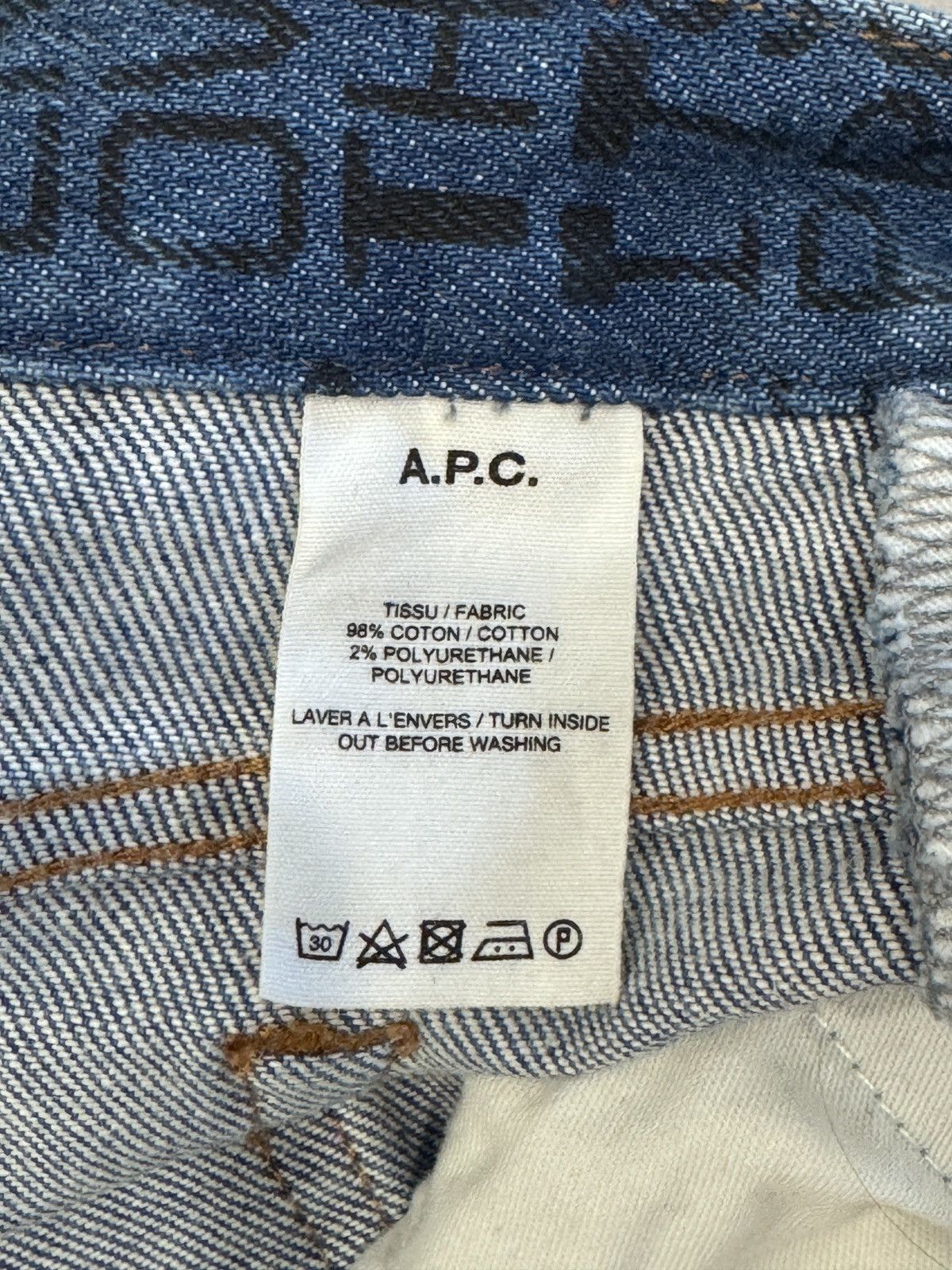 A.P.C. × Brain Dead A.P.C. Brain Dead Printed Washed Jeans Size 34 Size US 34 / EU 50 - 9 Thumbnail