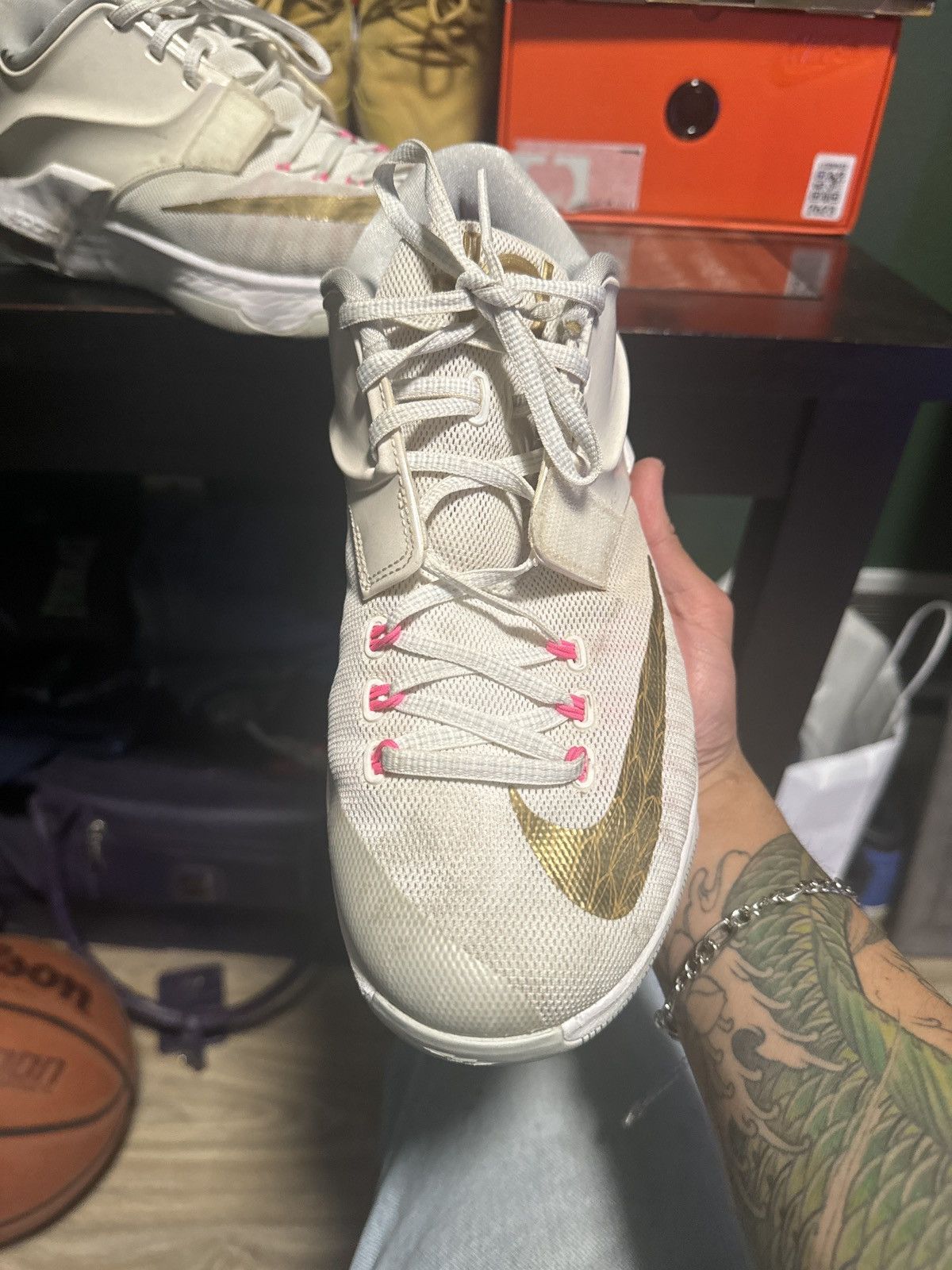 Nike 2014 Nike KD 7 ‘Aunt Pearl’ Size US 9.5 / EU 42-43 - 2 Thumbnail