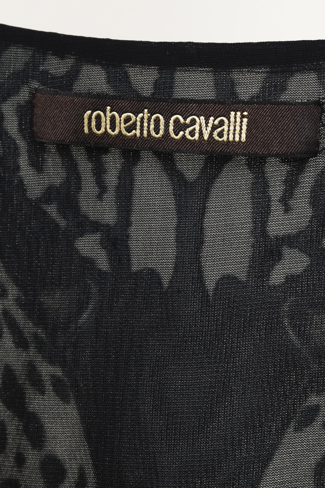 Roberto Cavalli Roberto Cavalli Black Jungle Animal Print Tank Dress Size M / US 6-8 / IT 42-44 - 4 Thumbnail