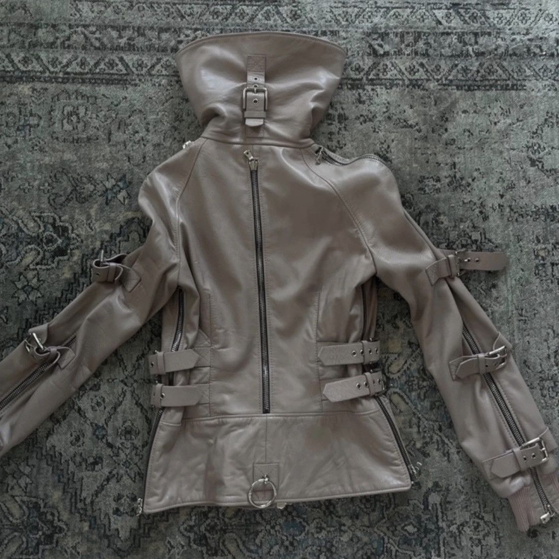 Dolce & Gabbana Dolce&Gabbana S/S 2003 'Sex & Love' Bondage Buckle Lambskin Size M / US 6-8 / IT 42-44 - 10 Thumbnail