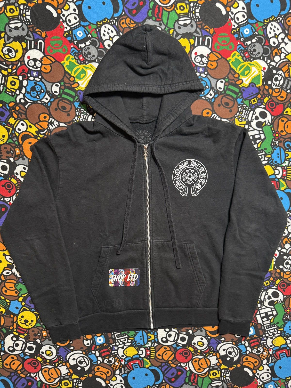 Chrome Hearts Chrome Hearts Las Vegas Horseshoe Logo Zip Up Hoodie Size US XS / EU 42 / 0 - 3 Thumbnail