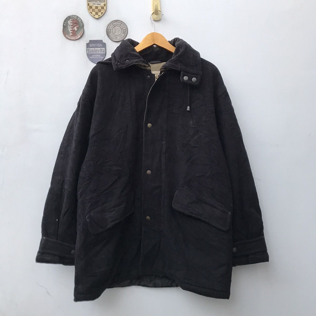 Valentino Vintage Valentino Uomo Designer Tailored Coat Jacket Size US XL / EU 56 / 4 - 1 Thumbnail
