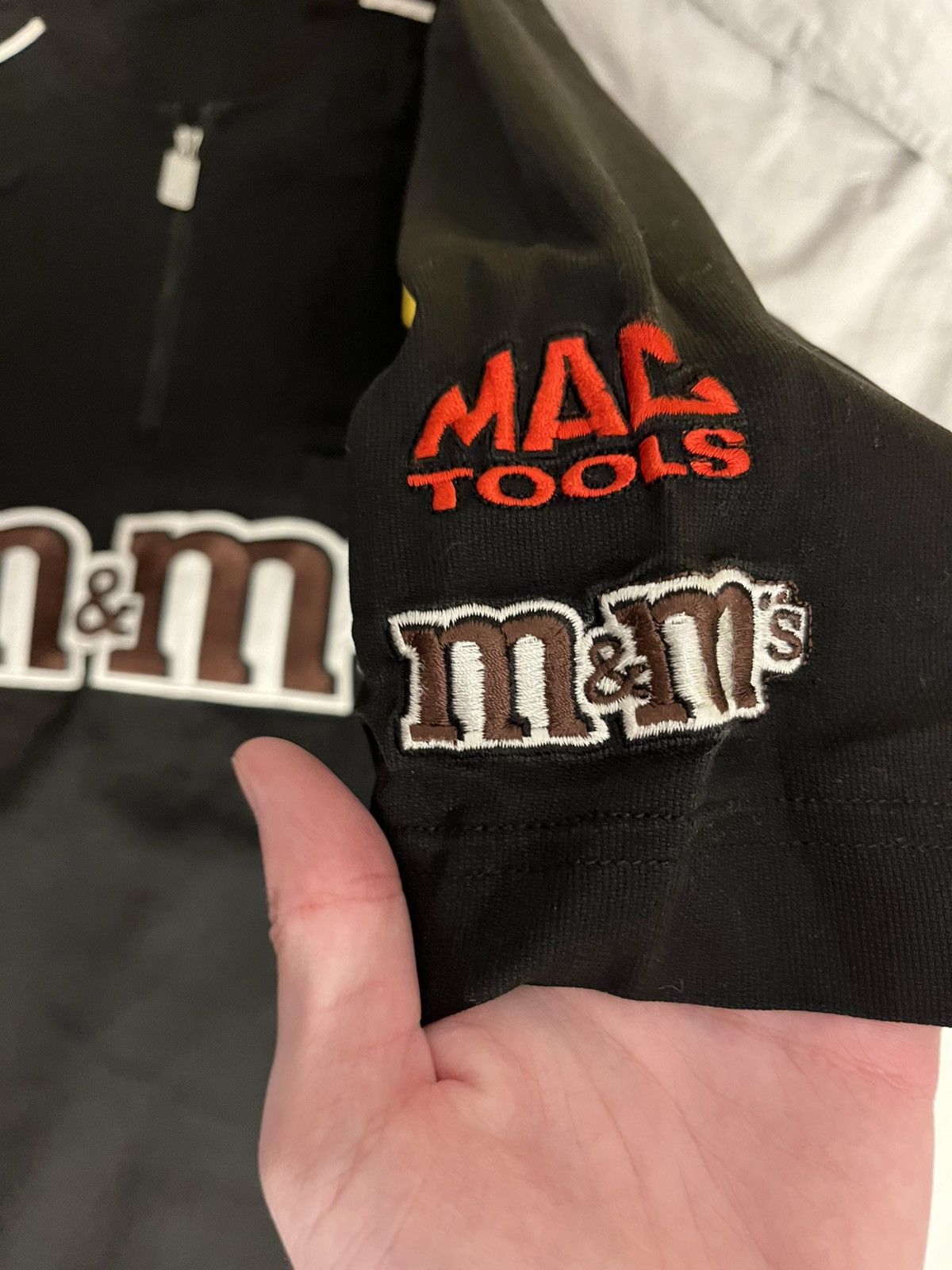 Other Vintage m&m quarter zip jersey racing Size US L / EU 52-54 / 3 - 5 Thumbnail
