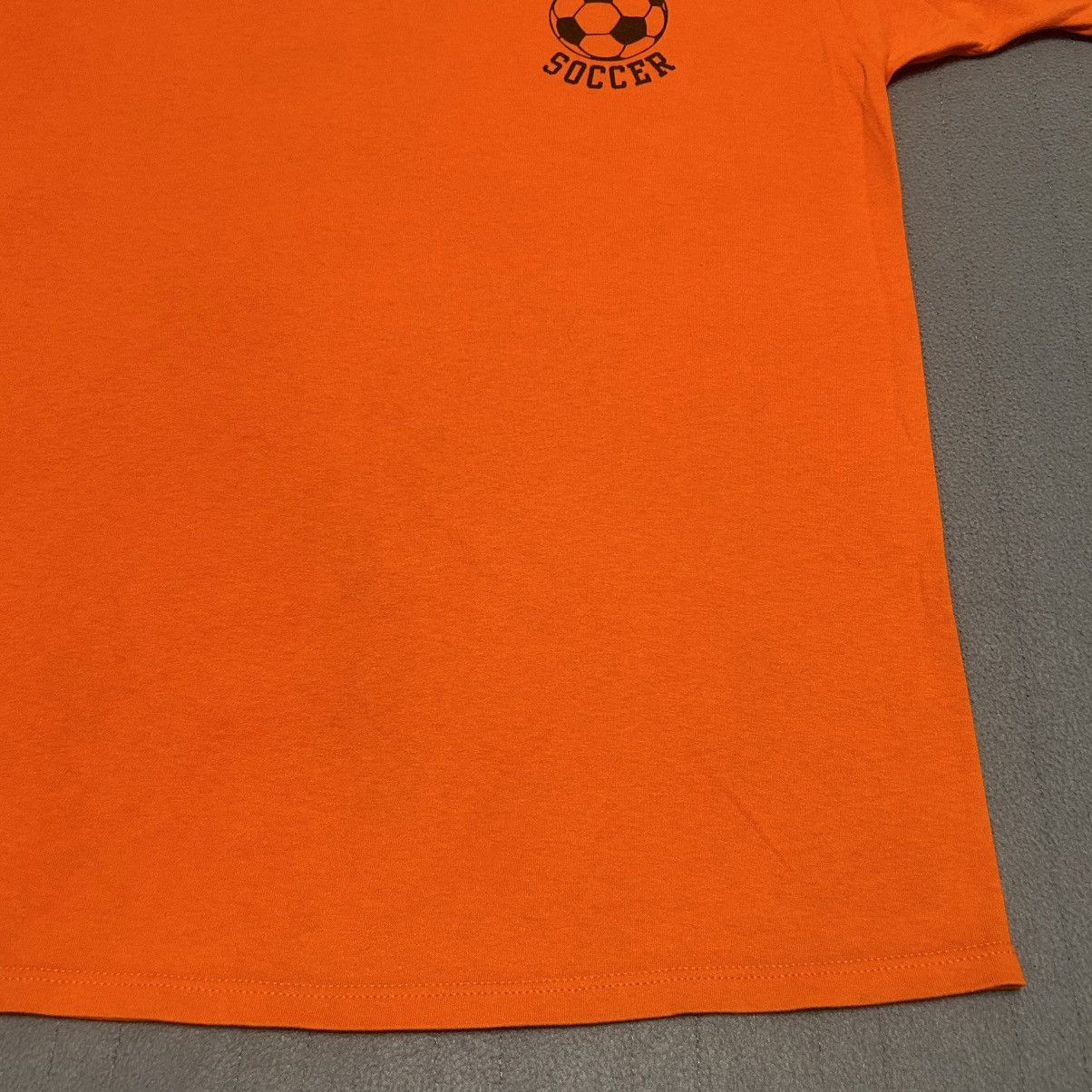 Jerzees × Vintage Vintage Jerzees #1 TRC Soccer Orange T-Shirt Made In USA L Size US L / EU 52-54 / 3 - 3 Thumbnail