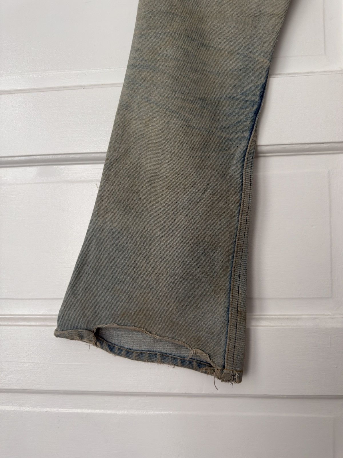 Levi's True Vintage Light Wash Distressed Levis Orange Tab 80s Size US 30 / EU 46 - 4 Thumbnail