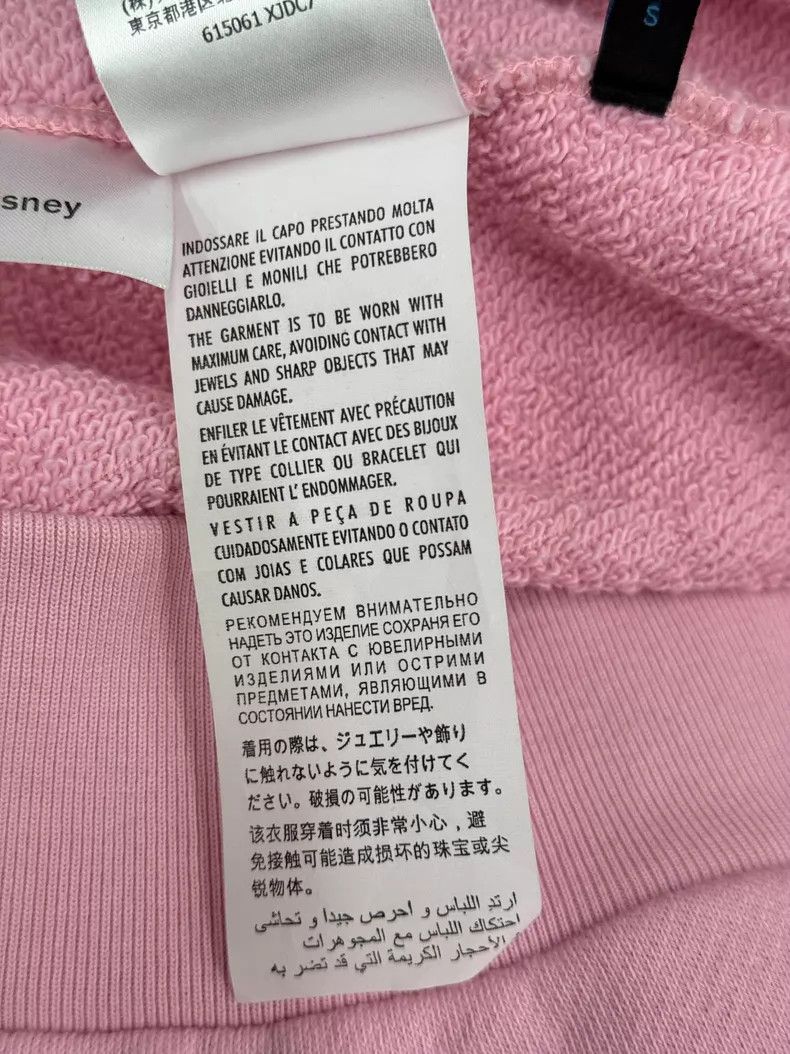 Gucci Gucci Pink embroidered printed hooded sweatshirt Size S / US 4 / IT 40 - 9 Thumbnail