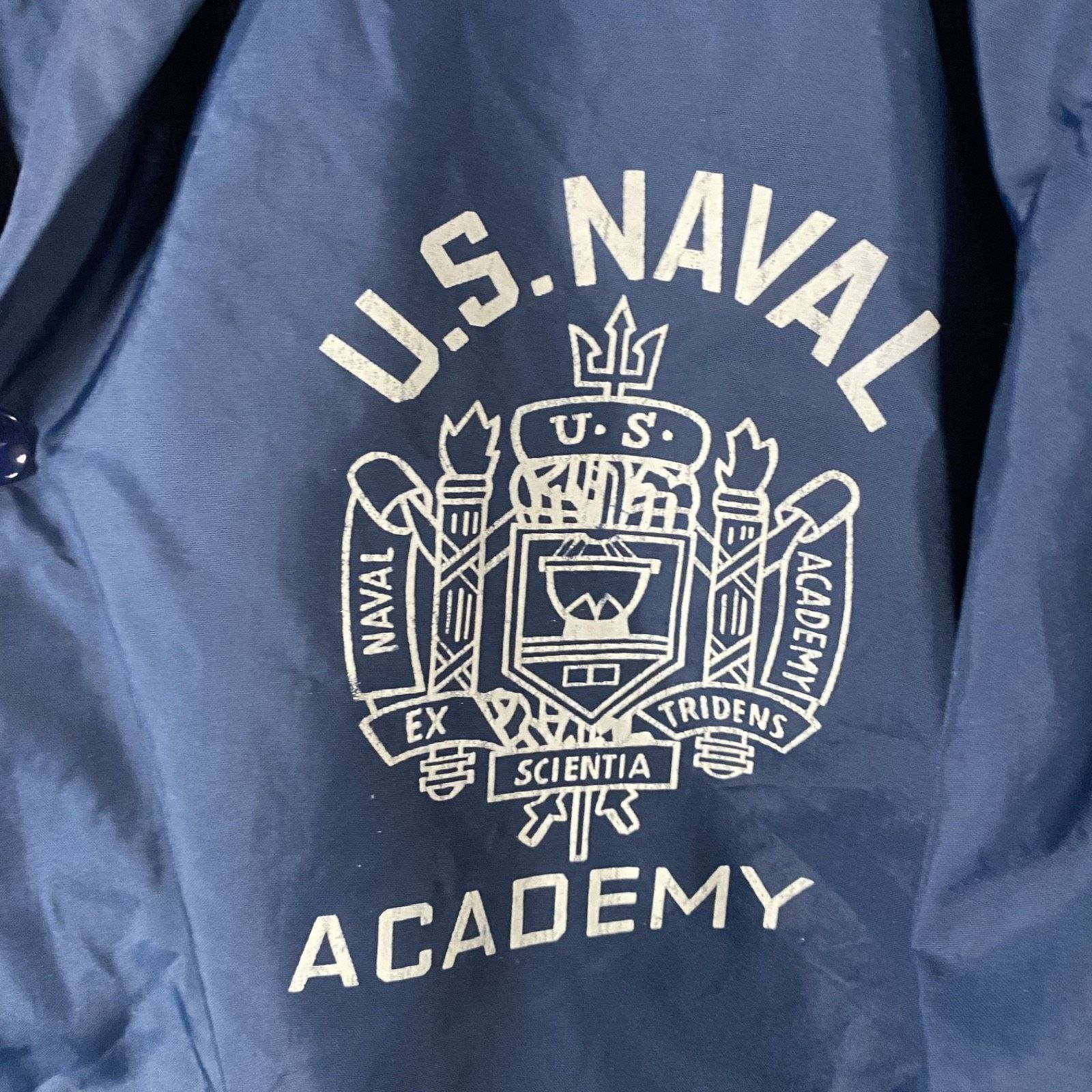 Other Vtg US Naval Academy Coaches JEM Windbreaker Jacket Medium Size US M / EU 48-50 / 2 - 4 Thumbnail