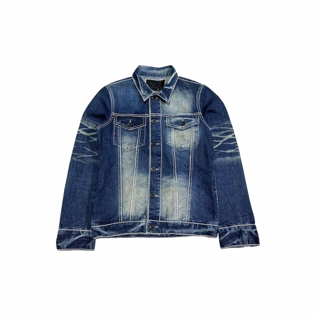 midas denim jacket Y2K 🔥Y2K Archived Midas Denim Jacket Waxed