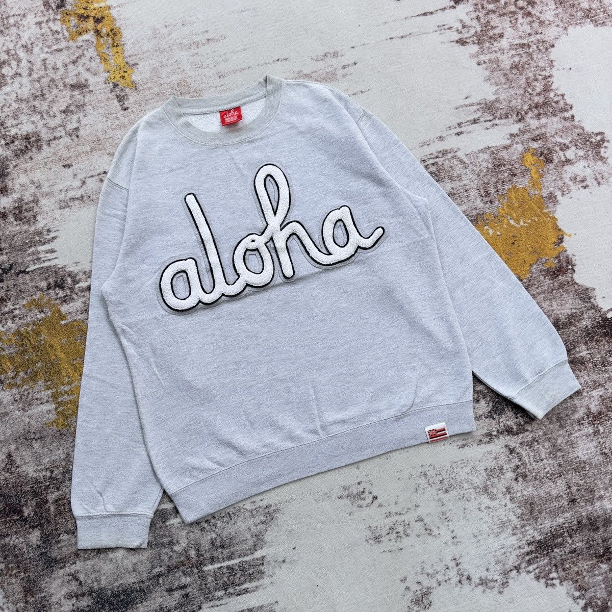 Japanese Brand VINTAGE ALOHA ARMY BIG LOGO VERY RARE SPELL OUT Size US L / EU 52-54 / 3 - 3 Thumbnail