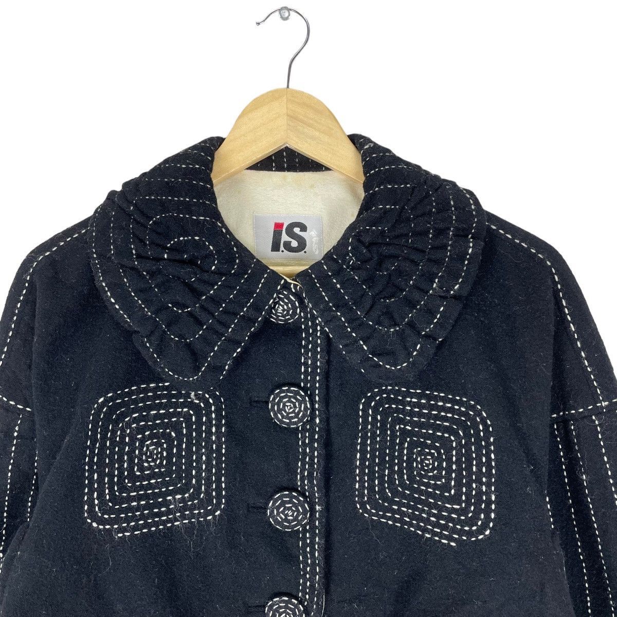 Issey Miyake 🔥ISSEY MIYAKE SASHIKO BORO CROPPED JACKET Size M / US 6-8 / IT 42-44 - 3 Thumbnail