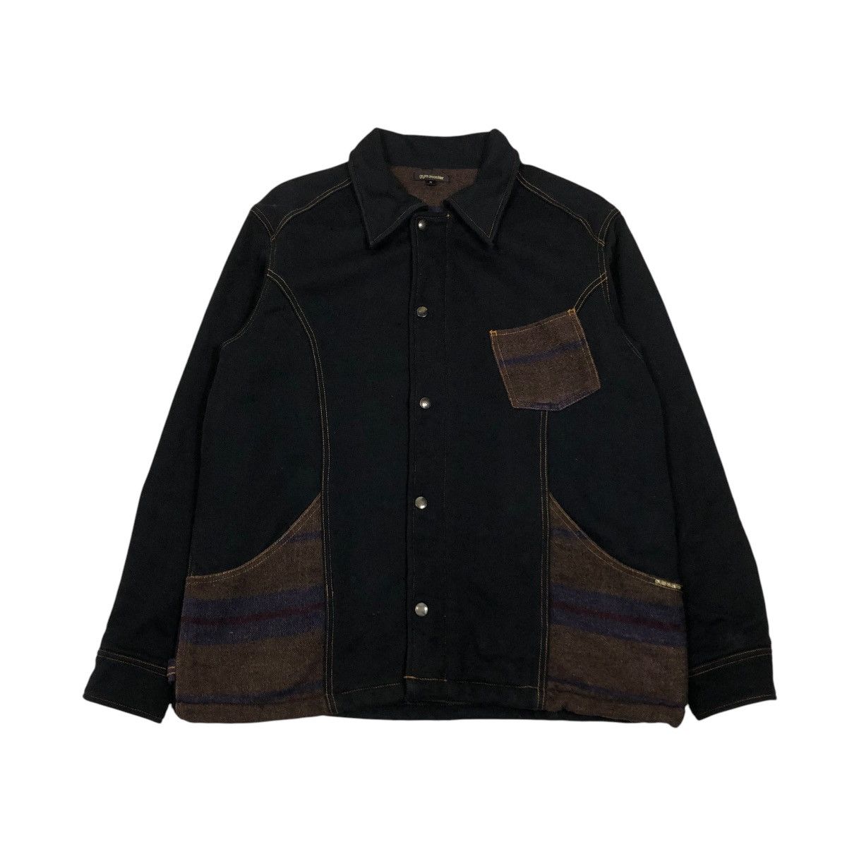 Japanese Brand 🔥VINTAGE DETROIT CHORE JACKET GYM MASTER BLANKET STRIPED Size US M / EU 48-50 / 2 - 1 Thumbnail