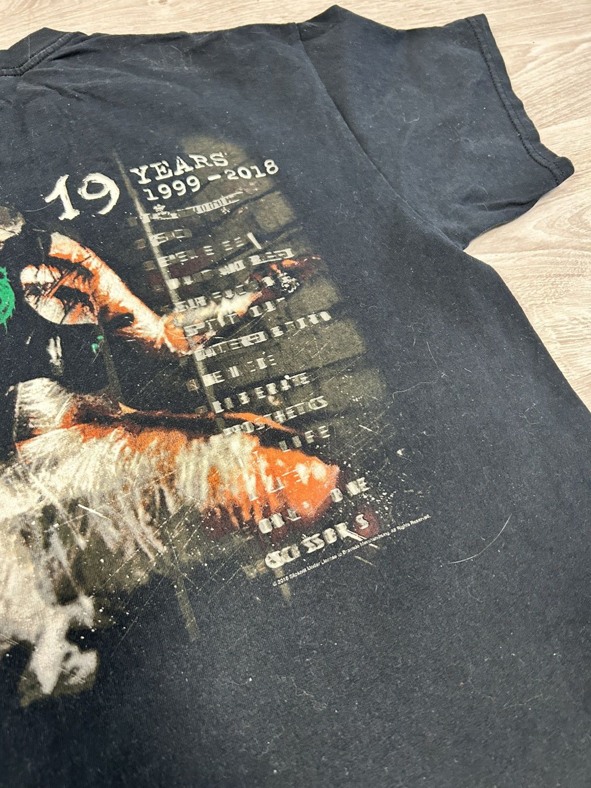 Band Tees Vintage Slipknot T-shirt Tour 2018 Size Large Size US L / EU 52-54 / 3 - 9 Thumbnail