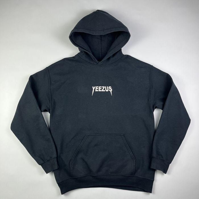 Vintage Yeezus Kenye West Vintage Hoodie Streetwear Black Grailed