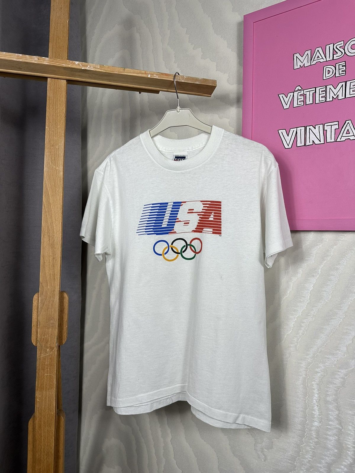 Levis Olympic T Shirt Grailed