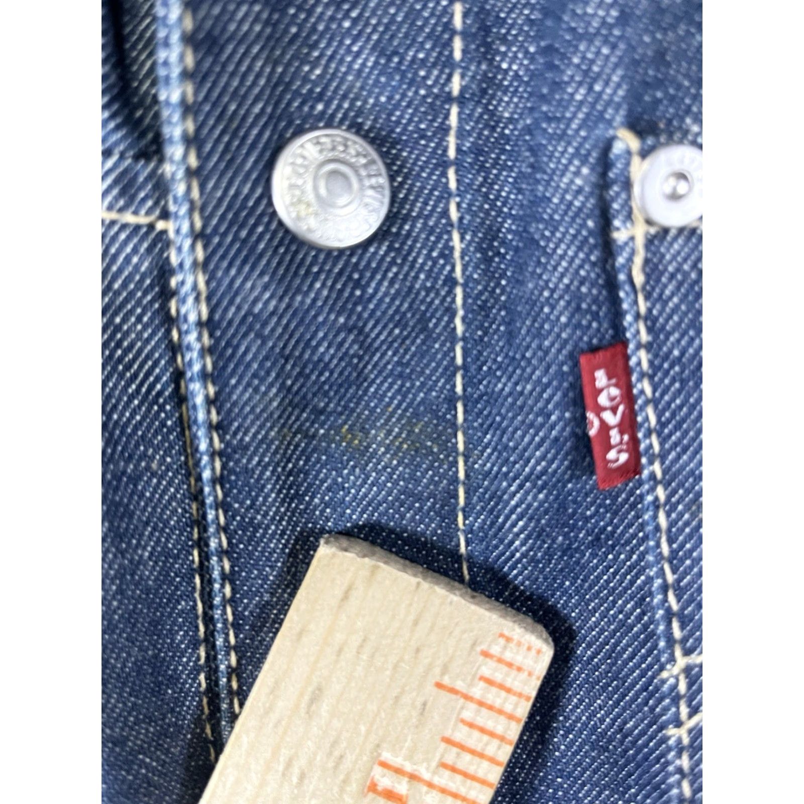Levi's Levi's Vest Denim Button Up Blue Western Pocket Size Medium Men Regular Cotton Denim Vest Blue Western Pocket Medium Mens Size US M / EU 48-50 / 2 - 5 Thumbnail