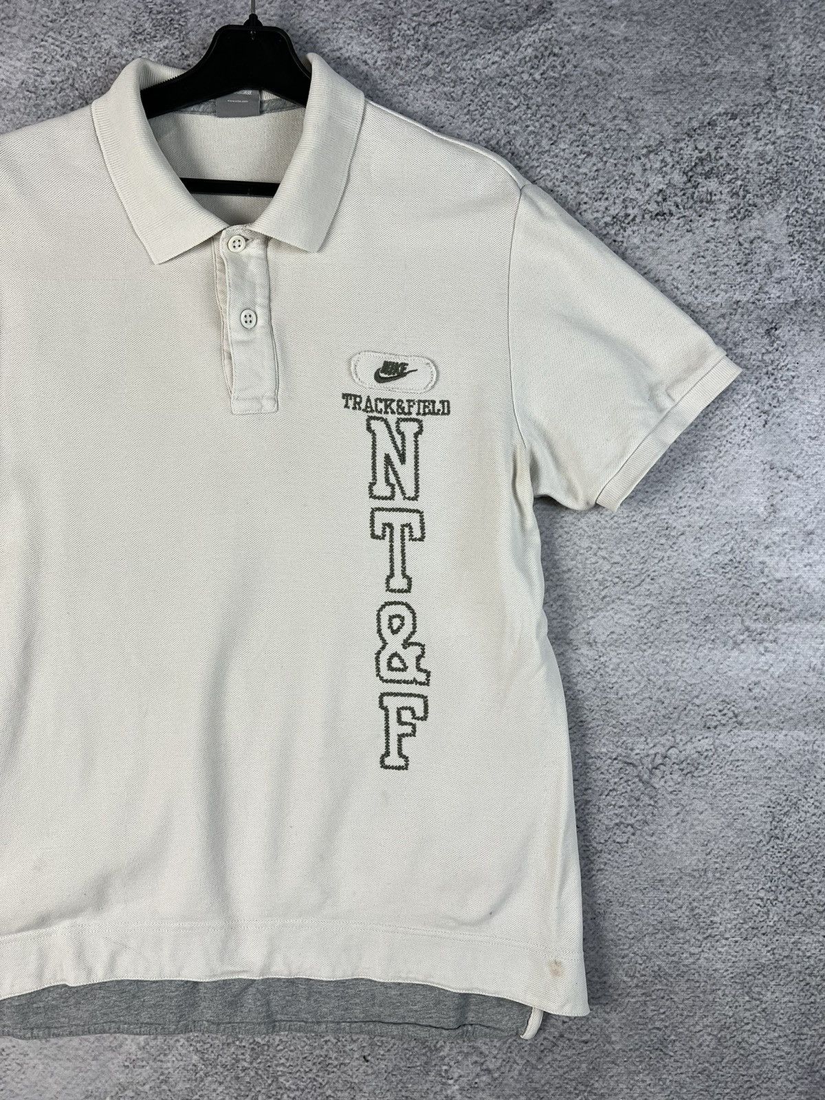 Nike × Vintage Vintage Nike streetwear polo T-shirt Size US L / EU 52-54 / 3 - 3 Thumbnail