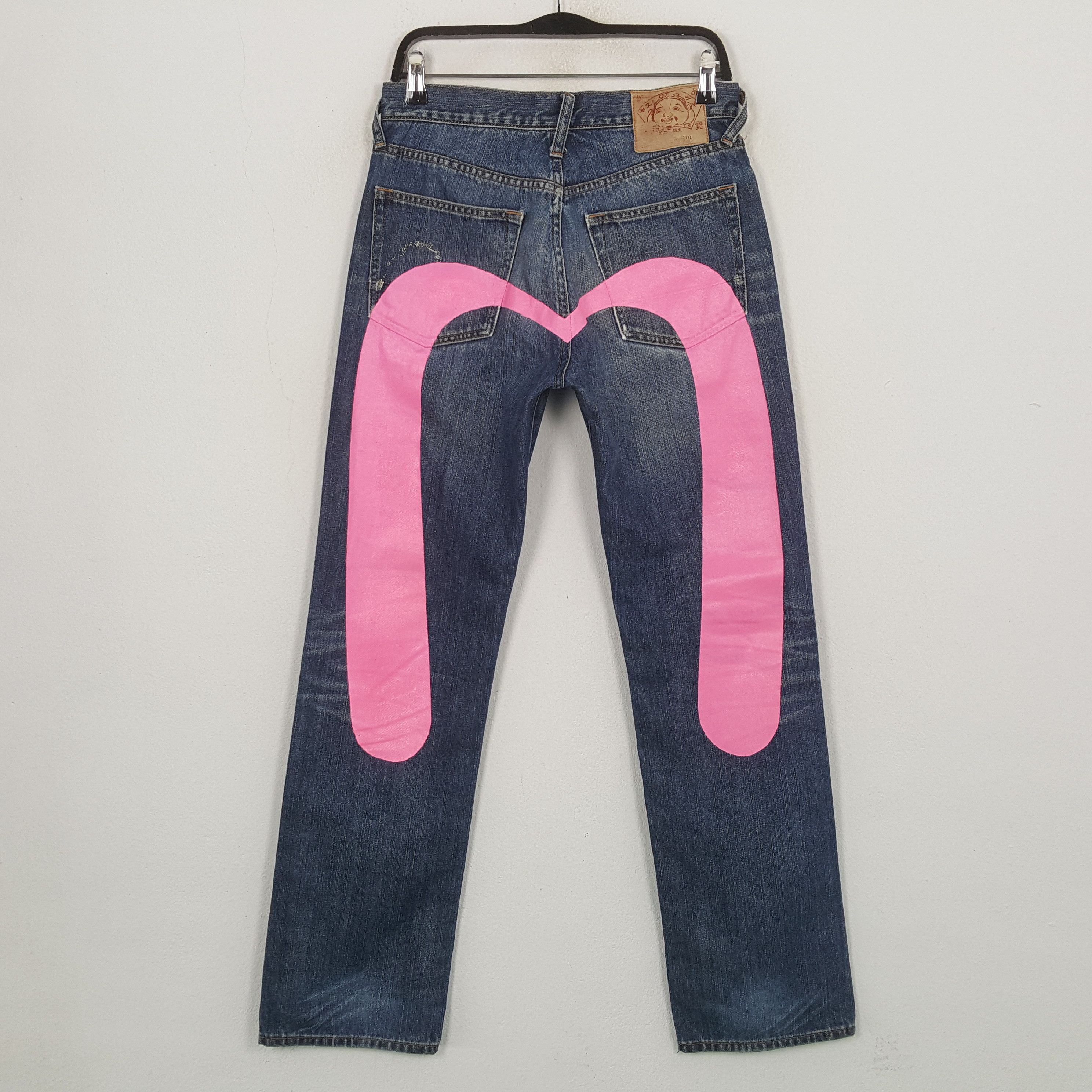 Evisu Evisu Japanese Brand Streetwear Custom Daicock Jeans C297N19 Size US 30 / EU 46 - 1 Thumbnail