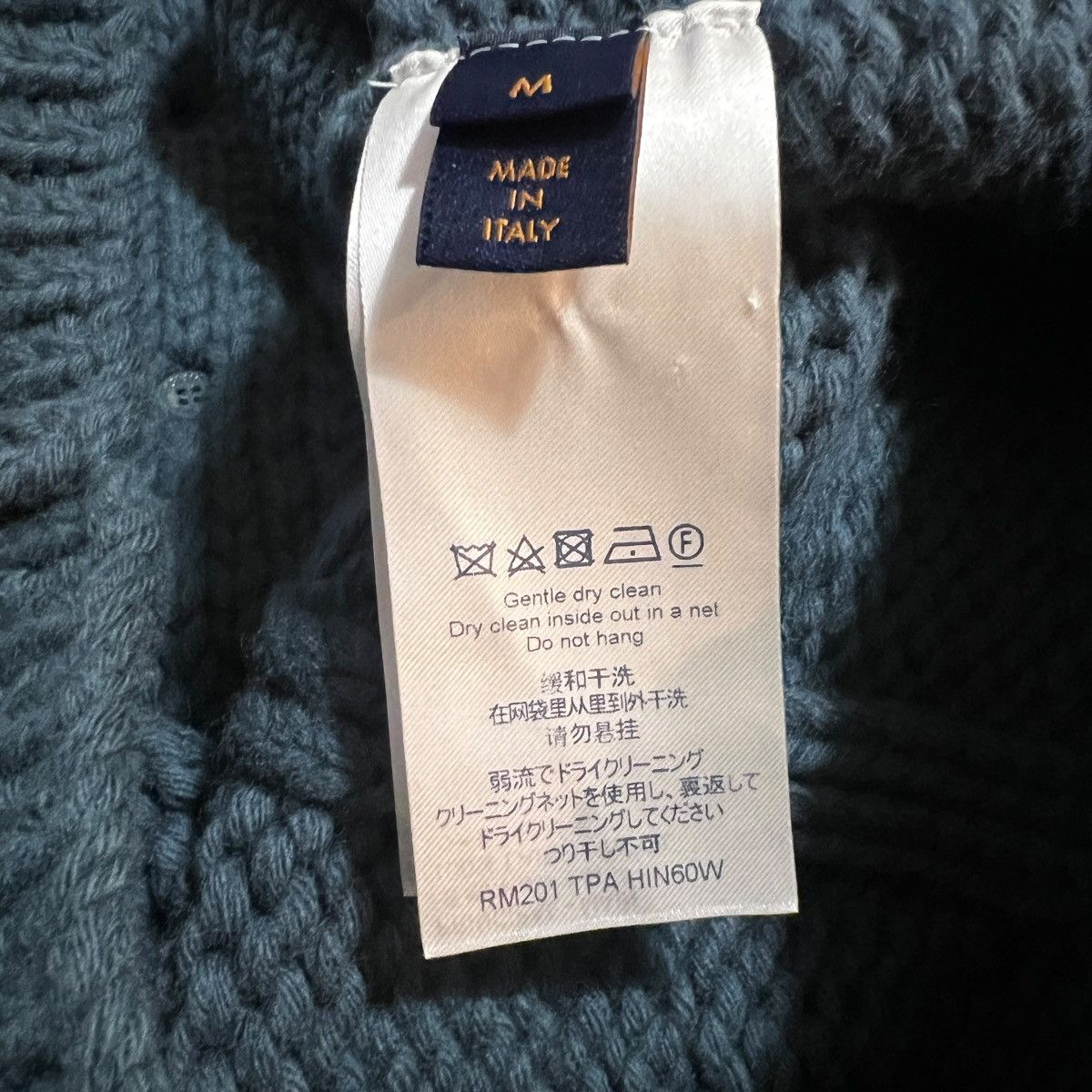 Louis Vuitton Louis Vuitton 2020SS Virgil Abloh Chunky Button Knit Jacket Size US M / EU 48-50 / 2 - 7 Thumbnail