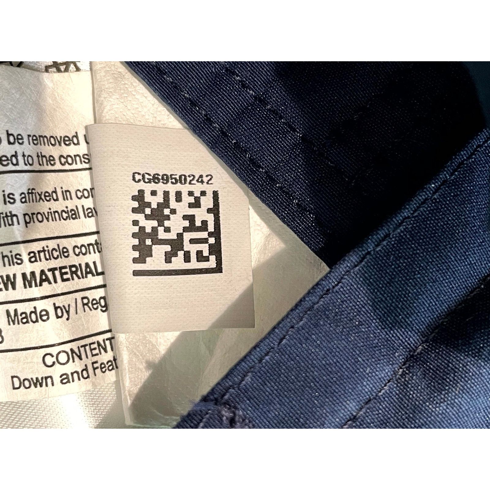 Canada Goose Canada Goose Navy Jacket Size US XS / EU 42 / 0 - 5 Thumbnail