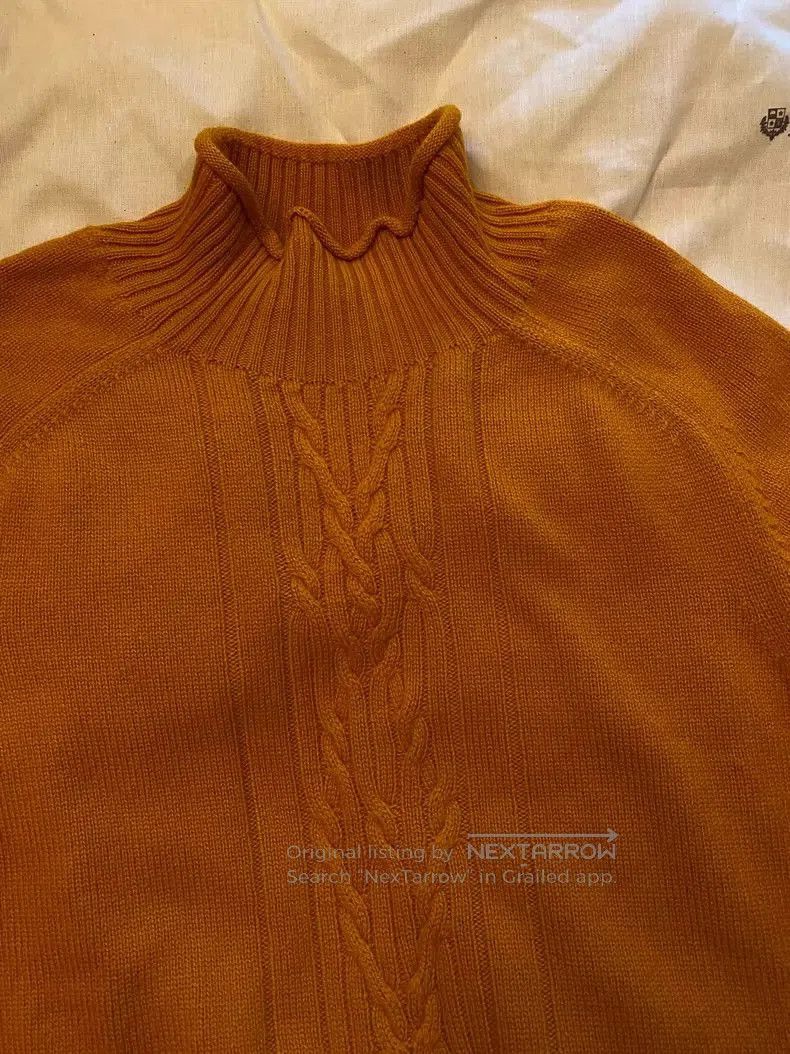 Loro Piana LoroPiana 100% Cashmere Cable Knit Sweater. Size US L / EU 52-54 / 3 - 4 Thumbnail