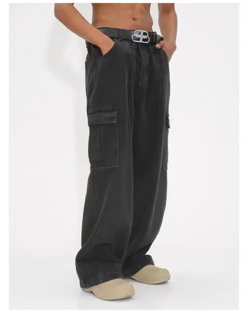 Jean Kurosawa x Haya loose skate hiphop baggy cargo y2k jeans Size US 28 / EU 44 - 4 Thumbnail