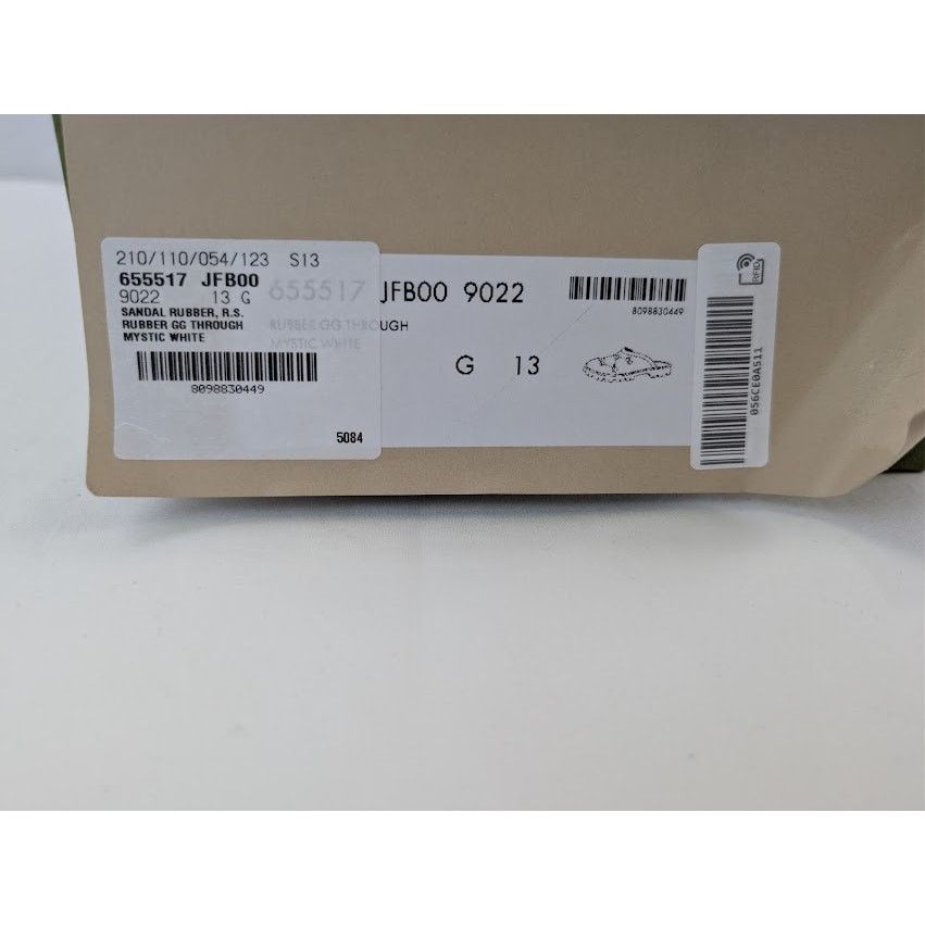 Gucci o1rshd1 GG Monogram Back Open Slip-On Sandal Size: 13.5 Size US 14 / EU 47 - 24 Thumbnail