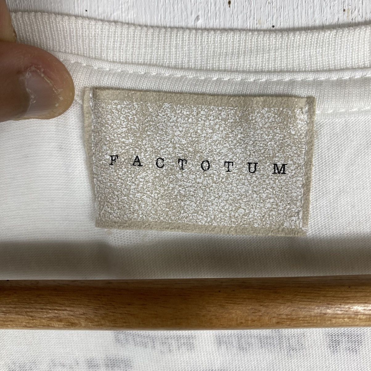 FACTOTUM FACTOTUM MUSIC CENTRE MADE IN JAPAN TEE Size US M / EU 48-50 / 2 - 8 Thumbnail