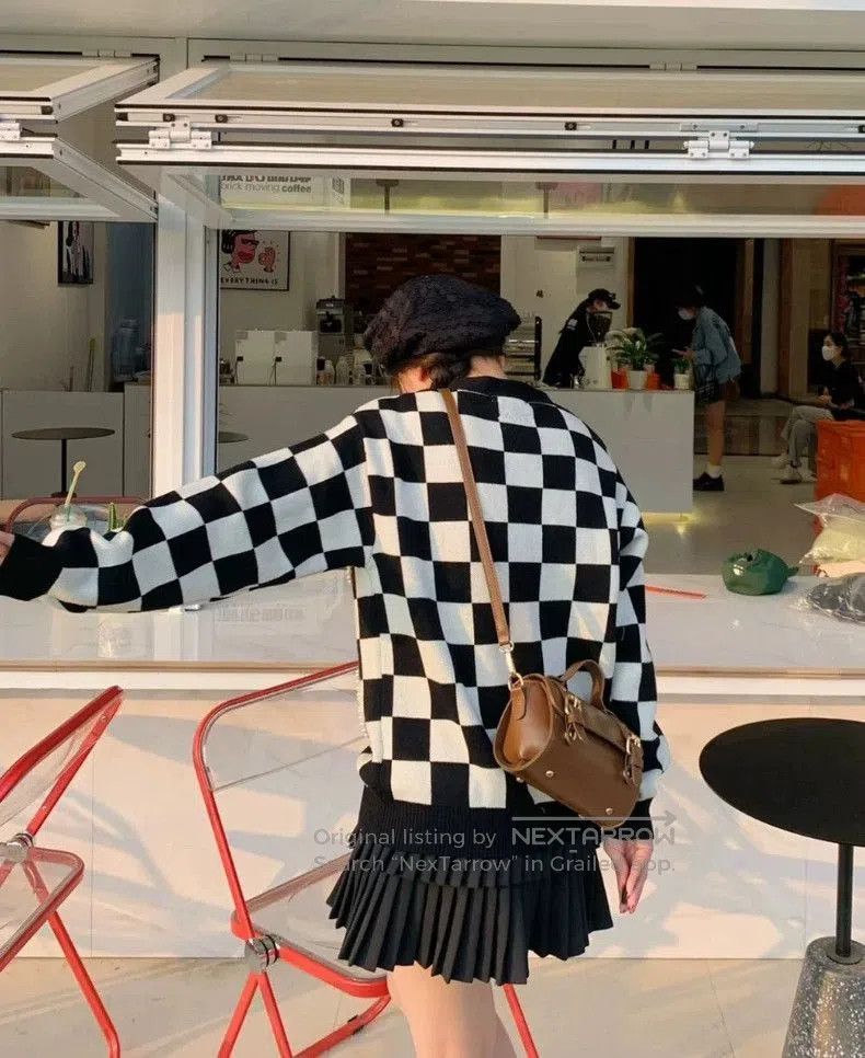 Louis Vuitton Louis Vuitton Checkerboard Space Cotton Sweatshirt. Size US M / EU 48-50 / 2 - 3 Thumbnail