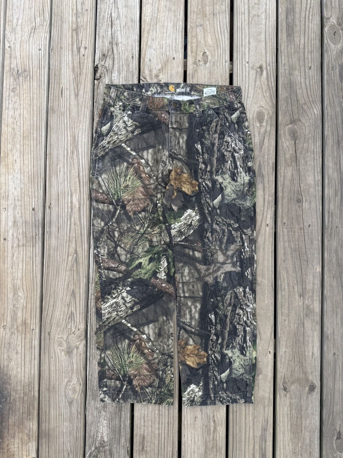 Carhartt Vintage Carhartt Realtree Carpenter Pants Size US 34 / EU 50 - 1 Thumbnail