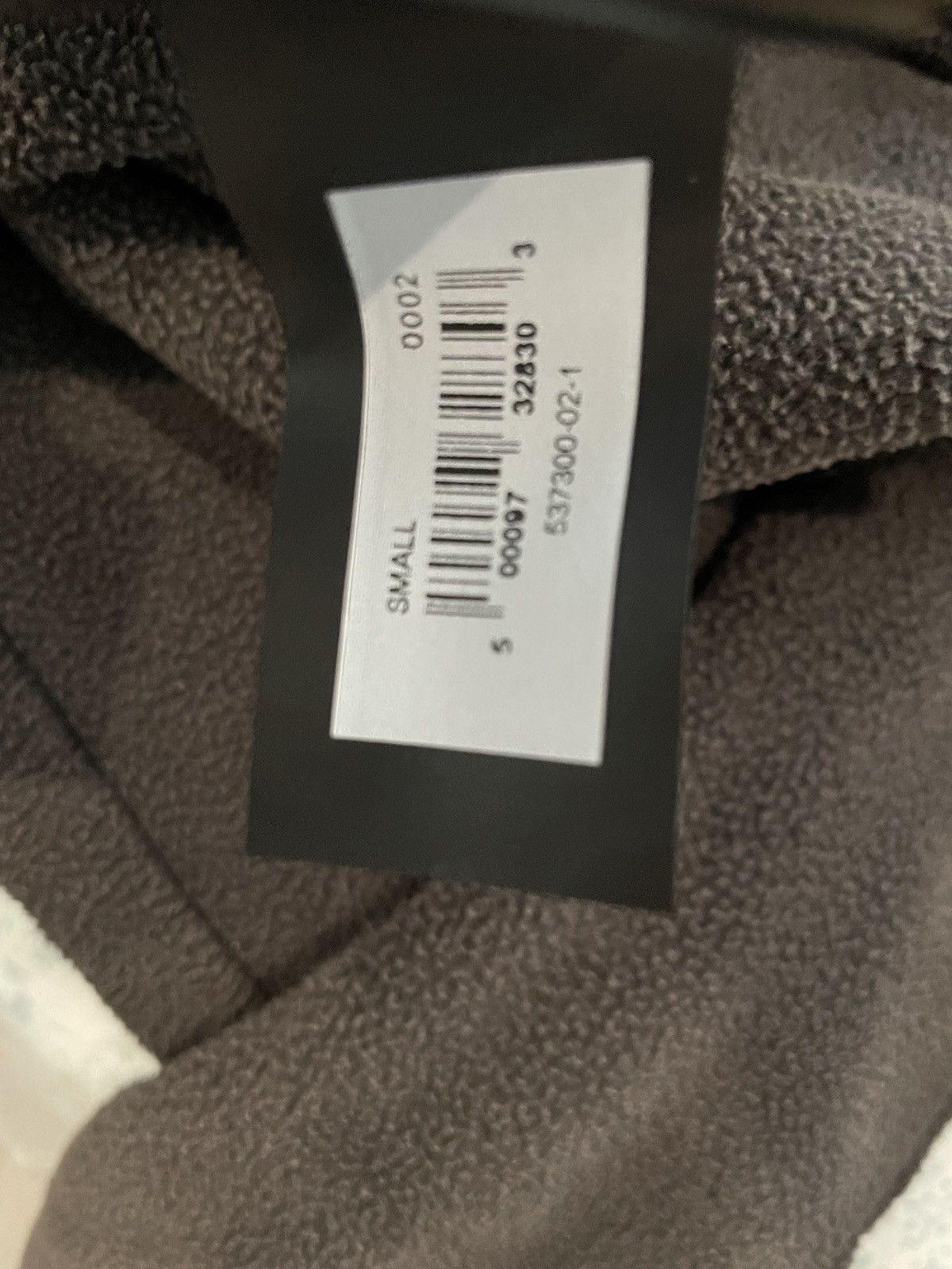 Yeezy Yeezy Gap Polar Fleece Hoodie Black Size Small (UNRELEASED) Size US S / EU 44-46 / 1 - 6 Thumbnail