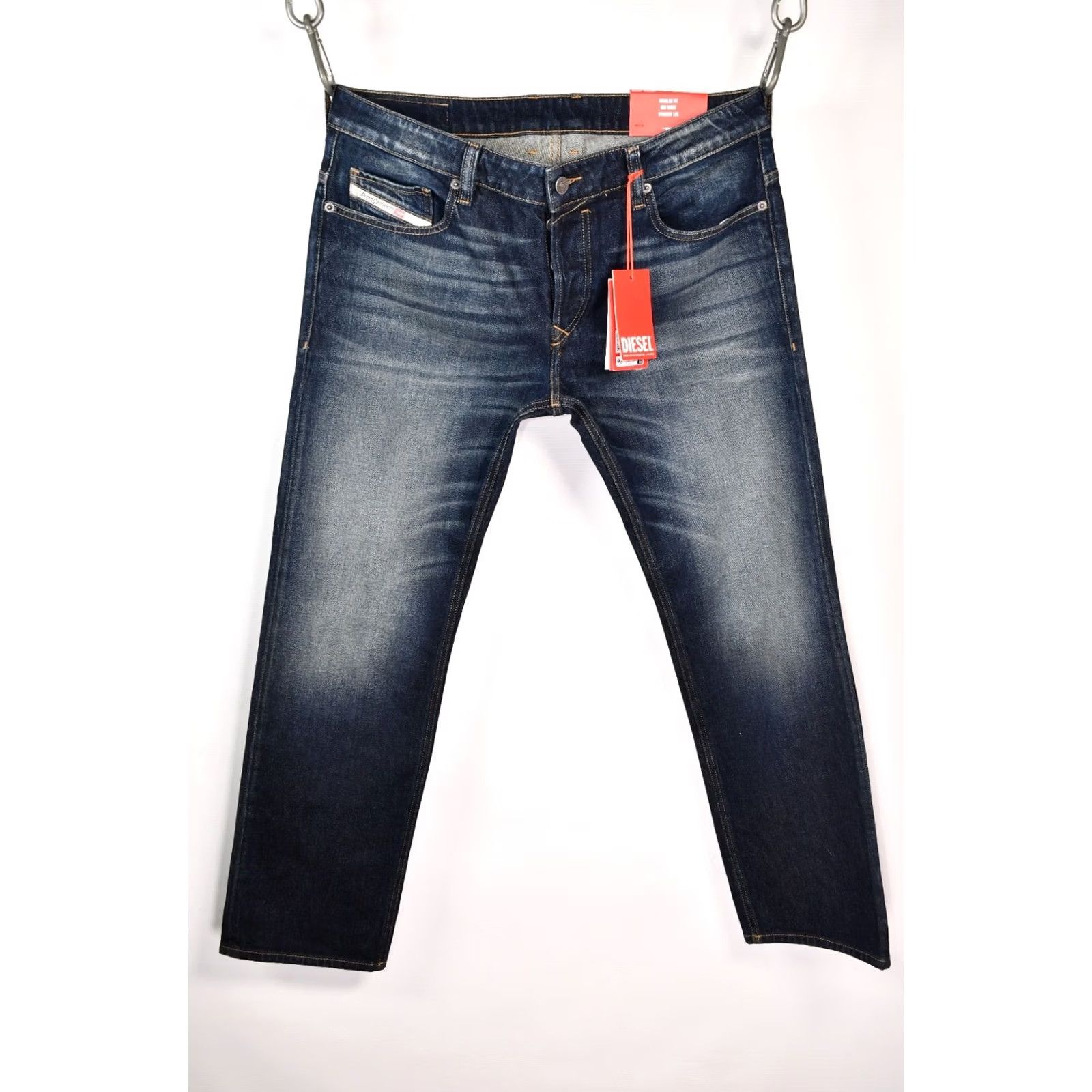 Diesel Diesel SAFADO-X Straight R0EP9 Jeans Men W36/L30 Blue 5-Pocket Stretch Denim Brand Diesel SAFADO-X Jeans Mens Size US 36 / EU 52 - 6 Thumbnail